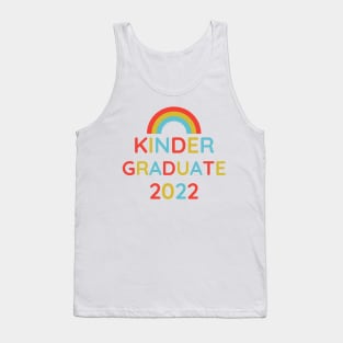 Kinder Graduate 2022. Cute Kindergarten Design For Your Little 2022 Champion. Tank Top